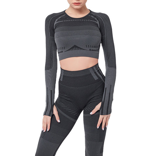 Seamless, breathable and quick-drying fitness yoga suit